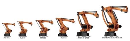 Промышленный робот серии RMD (радиус действия—3150 мм),грузоподъемность—300 кг GSK (PRC)