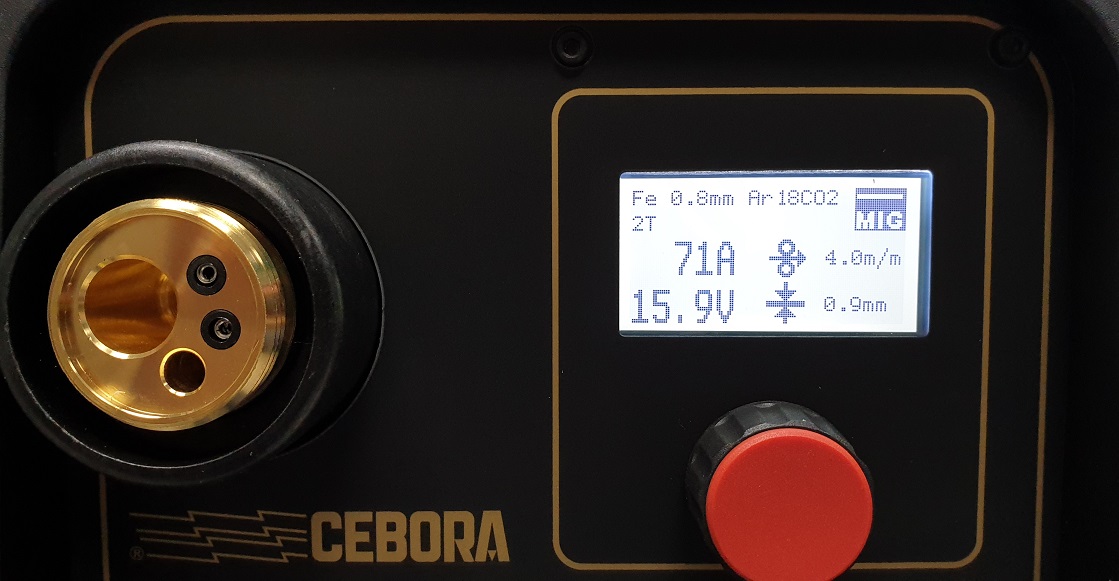 Сварочный полуавтомат Cebora Pocket Pulse+  горелка Parker SGB2400 3 (метра)