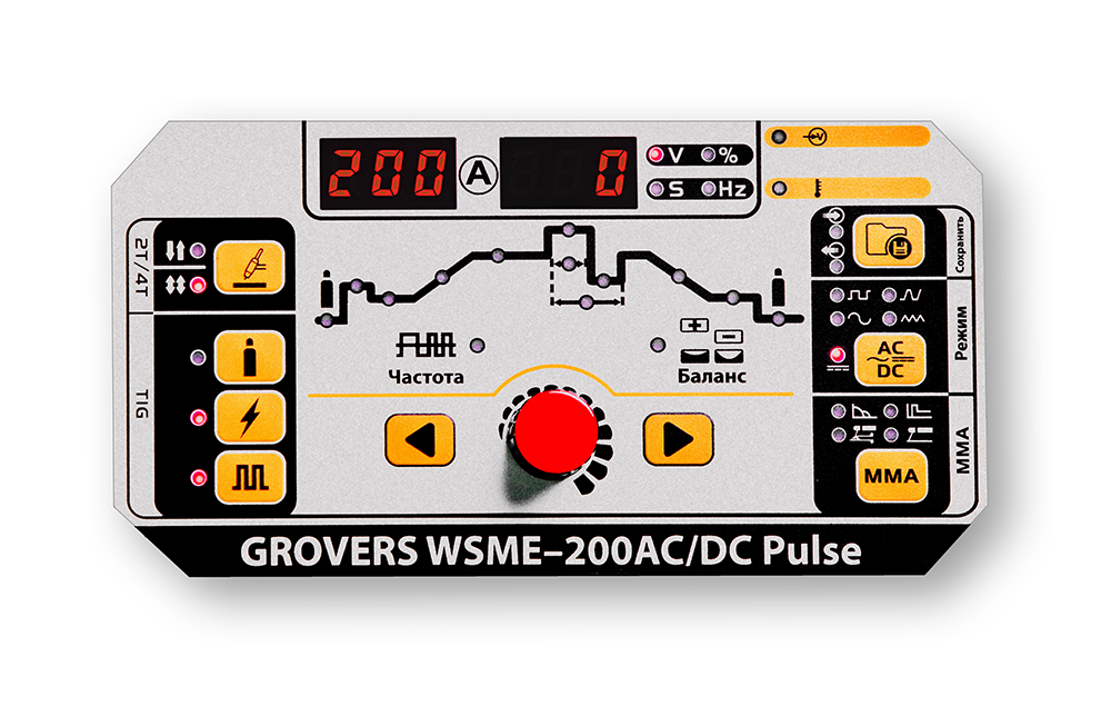 Сварочный аппарат GROVERS WSME200W ACDC Pulse