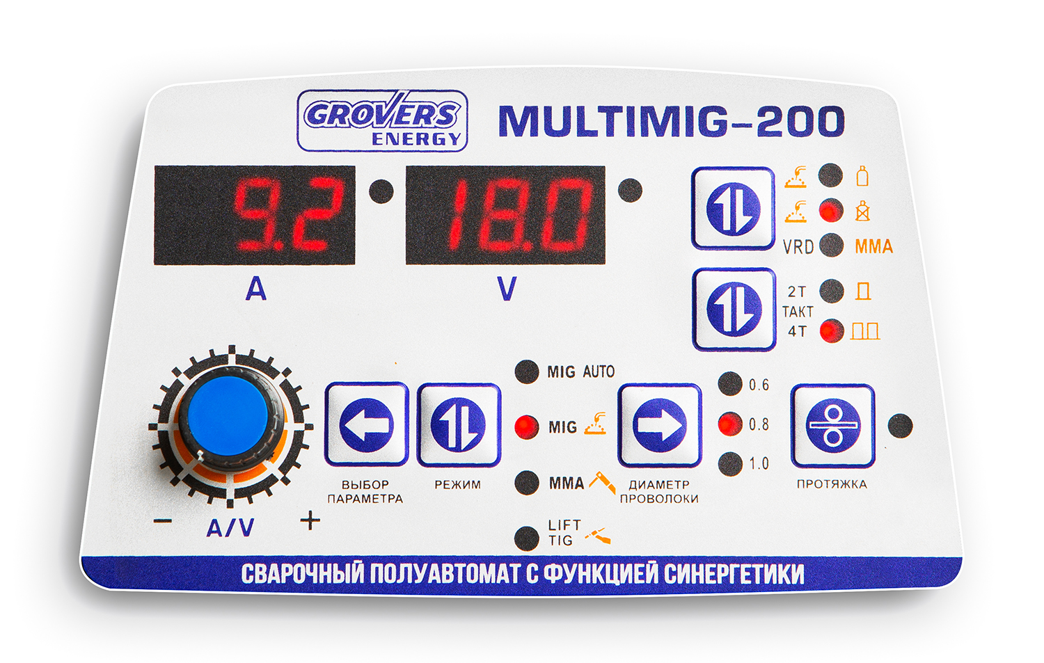 Полуавтоматическая сварка GROVERS ENERGY MULTIMIG-200