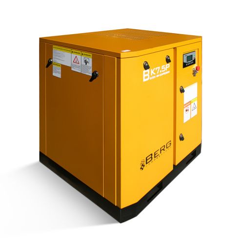 Винтовой компрессор BERG ВК-55Р 8 бар, IP54