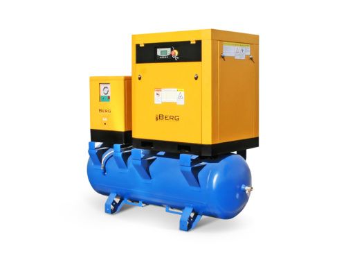Винтовой компрессор BERG ВК-5.5РО-270 7 бар, IP55